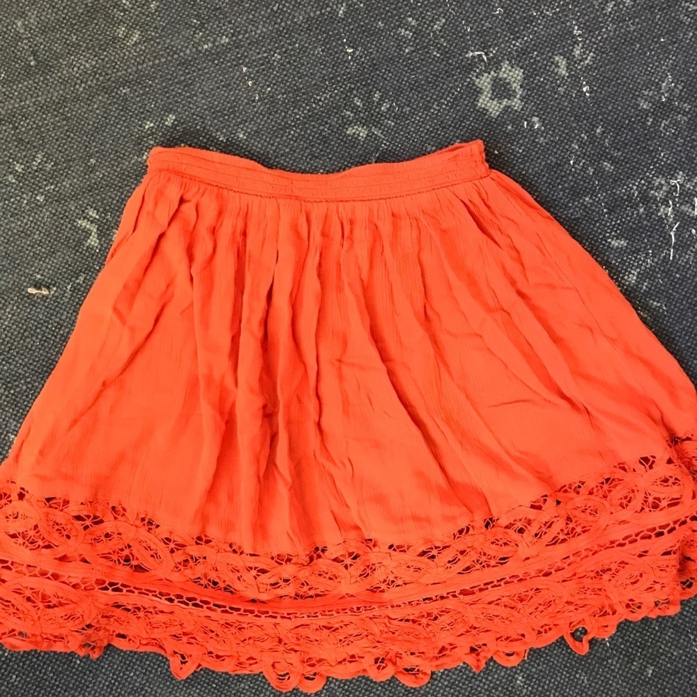 SALE NWOT Free People Run Wild Battenberg skirt Small - Picture 5 of 6